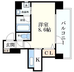 キャピトル安堂寺の物件間取画像